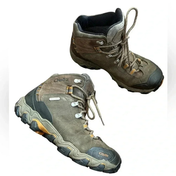 Oboz Bridger Mid Waterproof Women’s Size US 9 Hikes Backpacking Nubuck leather - Picture 14 of 16
